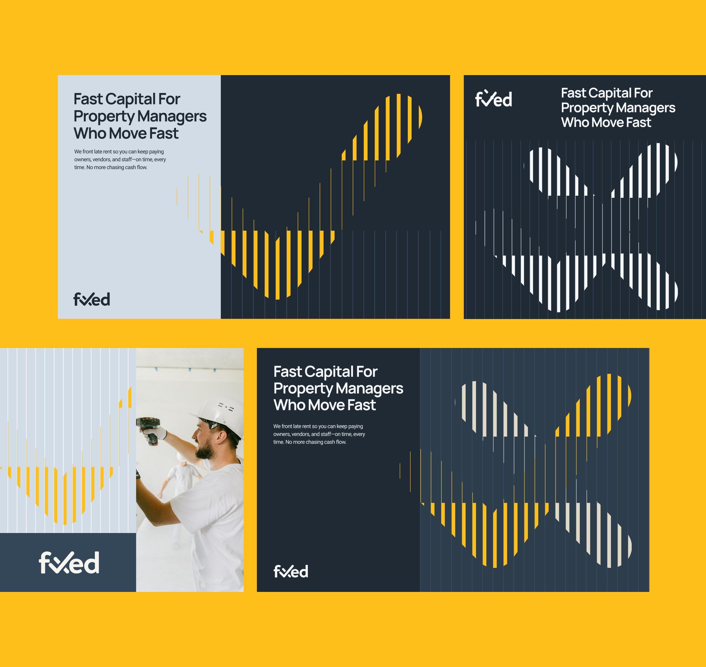 Fyxed ads: “Fast Capital For Property Managers Who Move Fast.”